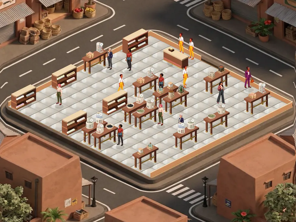 The Referral House, the in-game Lagos venue