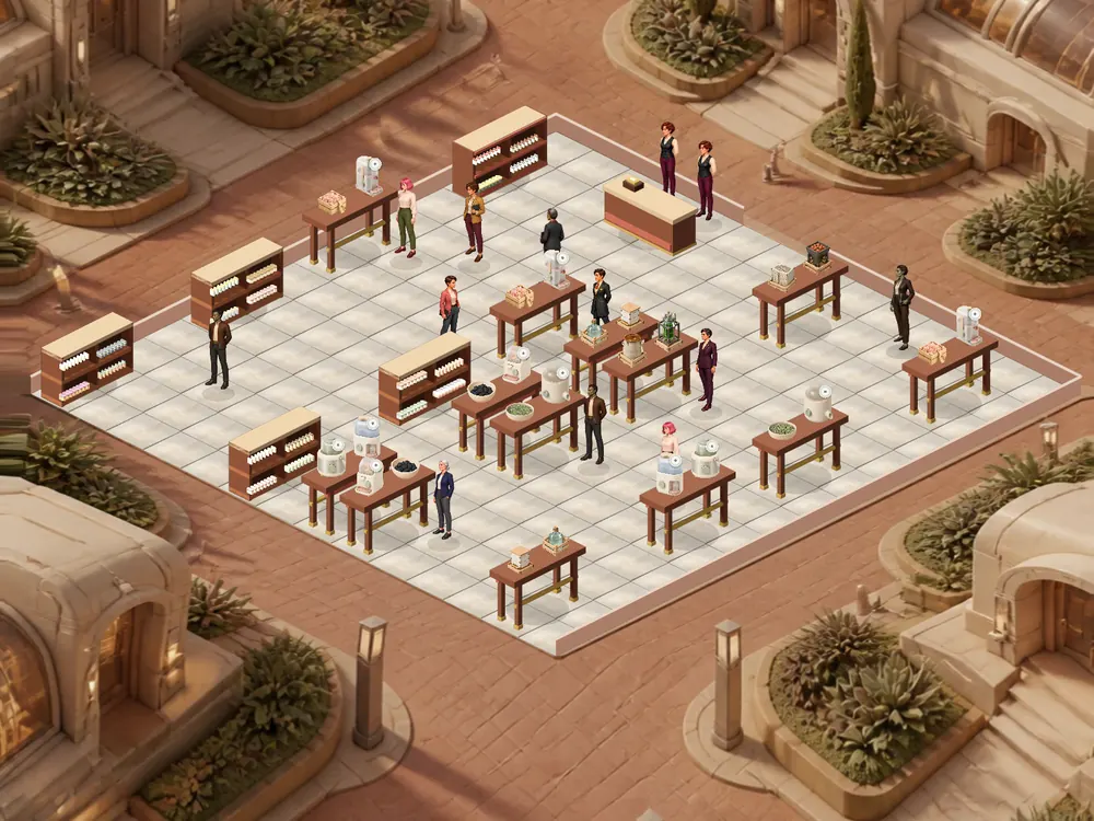 The Red Retreat, the in-game Mars venue
