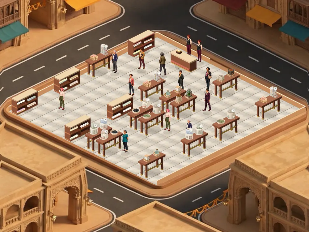 The Heritage House, the in-game Mumbai venue